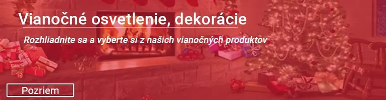 Vianočné osvetlenie, dekorácie