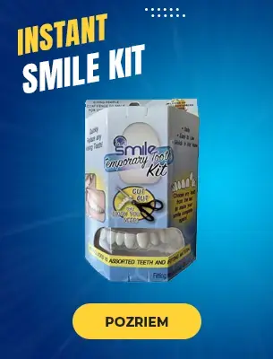 Instant Smile Kit - Dočasná silikónová náhrada zubov 30 ks