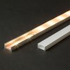 Kryt LED hliníkového profilu lišty 1000 mm