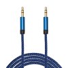AUX dátový kábel - 3,5 mm jack , 4 farby - 1 m