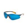 Profesionálne ochranné okuliare s UV filtrom modrá