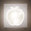 Teplé biele LED svetlo Jablko - 230 V
