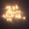 Vianočná LED dekorácia na okno - sob