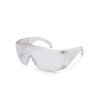 Profesionálne ochranné okuliare s UV filtrom priehľadný