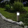 LED solárna lampa - kamenný vzor - plast