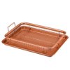 Copper rectangle Crispy Tray - Pekáč na zemiaky