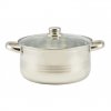 Nerezový hrniec 22 cm + pokrievka