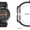 GT106 Inteligentné hodinky čierne