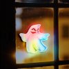Halloweenska RGB LED dekorácia - samolepiaca - duch