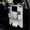Chránič sedadla do auta, ochrana operadla a organizér Béžový