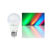 A60 RGB LED žiarovka meniaca farbu 7,5 W E27