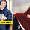 Huggle Hoodie - Mäkučká deka a sveter v jednom