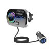 Bluetooth FM transmitter s USB nabíjacím portom, RGB osvetlením