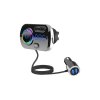 Bluetooth FM transmitter s USB nabíjacím portom, RGB osvetlením