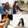Flexibilné skladacie elektrické piano