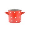 Polievková misa červená bodkovaná 385ml