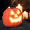 Halloweenska LED tekvica - 32 x 30 cm