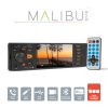 Multimediálny prehrávač  &quot;Malibu Star&quot; - 1 DIN - 4 x 50 W - BT - MP3 - AUX - SD - USB