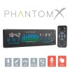 Prehrávač &quot;PhantomX&quot; - 1 DIN - 4 x 50 W - ovládanie gestami - BT - MP3 - AUX - USB