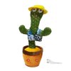 Interaktívny tancujúci, hovoriaci plyšový kaktus