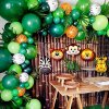 Sada balónov na džungľovú párty (109 kusov)