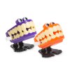 Halloweenske naťahovacie skákajúce zuby - 5 cm - 2 druhy