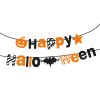 Halloweenska papierová girlanda - &amp;quot;Happy Halloween&amp;quot; - 3,5 m