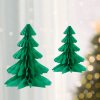 Ozdoba na vianočný strom - 3D, papier - strom lampion