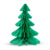 Ozdoba na vianočný strom - 3D, papier - strom lampion