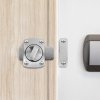 Zámok na kúpeľňové dvere – hliník - 65 x 55 x 24 mm