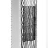 Stĺpový ventilátor a ohrievač - biely - 1000/2000W