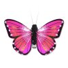 Záhradná dekorácia - motýľ - 6 druhov - 3 ks / balenie