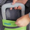 Skladacia taška veľkosti príručnej batožiny zelená
