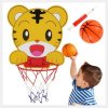 Veselý mini basketbalový kôš s loptou Tiger