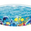 Detský bazén s pevnou stenou - rybičkový vzor - 183 x 38 cm