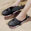 Cá-papuče- Nejstylovější Plážové Sandály - Černá 44-45
