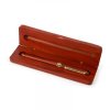 Elegantné drevené guľôčkové pero v drevenej darčekovej krabičke