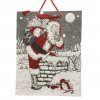 Vianočná darčeková taška stredná, 32 × 12 cm 6 ks