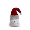 Vianočná dekorácia snehuliak - 23 cm