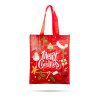 Vianočná nákupná taška - &amp;quot;Merry Christmas&amp;quot; - 27 x 33 x 12 cm