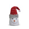 Vianočná dekorácia snehuliak - 23 cm