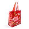 Vianočná nákupná taška - &quot;Merry Christmas&quot; - 27 x 33 x 12 cm