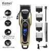 Kemei - Profesionálny akumulátorový zastrihávač vlasov s digitálnym displejom