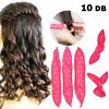 Flexibilné penové natáčky na vlasy (10 ks) Ružové