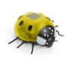 Solárna lienka - žltá - 14,5 x 12 x 6 cm - 6 teplých bielych LED