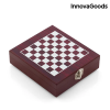 Innovagoods - Doplnky na víno a šachová súprava 37 kusov (poškodeným balením)