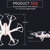 Dron 2,4 GHz, s diaľkovým ovládaním, LED osvetlením X800