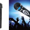 SONGMIC batériový karaoke mikrofón pre deti