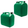 Benzínový kanister - plast - 20 L - zelený