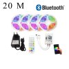 Sada BLUETOOTH RGB LED pásov s diaľkovým ovládaním, 20 m